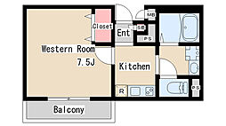 ルミエール下條 2階/-