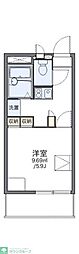 レオパレス西砂川 1Kの間取図画像