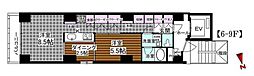 LILIO小石川 2DKの間取図画像