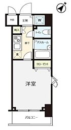 トーシンフェニックス日本橋イースト 1Kの間取図画像