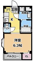 リブラルI  ｜ 大阪府大阪市旭区中宮5丁目（賃貸マンション1K・2階・20.32㎡） その2