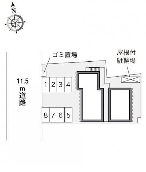 レオパレスヒカリ 109｜大阪府寝屋川市寿町(賃貸アパート1K・1階・19.87㎡)の写真 その3