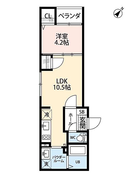 flio明石中央 ｜兵庫県明石市樽屋町(賃貸マンション1LDK・4階・39.23㎡)の写真 その2