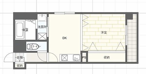 三共ヒルズ 505｜兵庫県姫路市南畝町２丁目(賃貸マンション1DK・5階・30.67㎡)の写真 その2