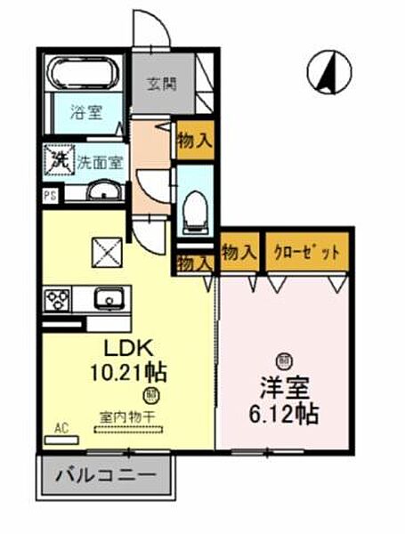 セジュール・T・青山西 101｜兵庫県姫路市青山西２丁目(賃貸アパート1LDK・1階・42.86㎡)の写真 その2