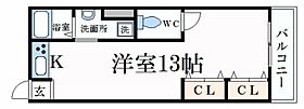 FELICE手柄  ｜ 兵庫県姫路市手柄１丁目（賃貸マンション1R・2階・35.63㎡） その2