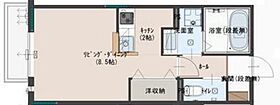 エルメゾン　アイン 206 ｜ 兵庫県加古川市西神吉町岸（賃貸アパート1K・2階・29.16㎡） その2