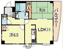 オーズコート  ｜ 兵庫県明石市大久保町ゆりのき通１丁目（賃貸マンション2LDK・7階・55.25㎡） その2