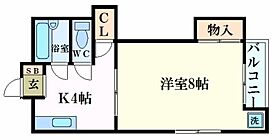 セントポーリア  ｜ 兵庫県姫路市城北本町（賃貸マンション1DK・2階・30.86㎡） その2