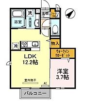 オークス下野田  ｜ 兵庫県姫路市飾磨区下野田２丁目（賃貸アパート1LDK・2階・38.77㎡） その2