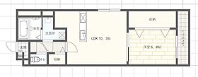 ラウレア元塩町  ｜ 兵庫県姫路市元塩町（賃貸マンション1LDK・5階・40.46㎡） その2