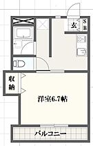 アメニティハイム御立  ｜ 兵庫県姫路市御立北３丁目（賃貸アパート1K・2階・25.30㎡） その2