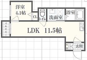 F　asecia　lotus（エフ　アソシア　ロータス）  ｜ 兵庫県加古川市加古川町本町（賃貸アパート1LDK・3階・33.79㎡） その2