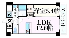 フランディル・オーラ五軒邸  ｜ 兵庫県姫路市五軒邸４丁目（賃貸マンション1LDK・1階・42.72㎡） その2