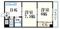 シティエステート城南6階4.6万円