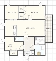 ルークレジデンスNUEVE 3LDKの間取図画像