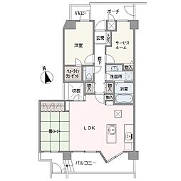 間取図画像 1SLDK
