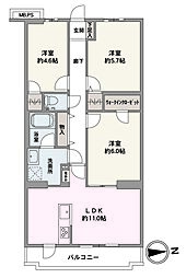 間取図画像 3LDK