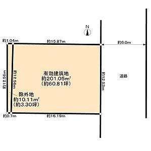 区画図:間取図 区画図:間取図