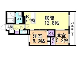 ＰＲＩＭＥ　ＣＯＵＲＴ　ｌａ　ｆｏｒｅｔ　平岸 3階/-