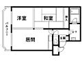 シャトー和田4階5.9万円