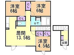 間取図画像 3LDK