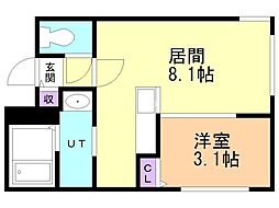 ガルボ平岸 1階/-