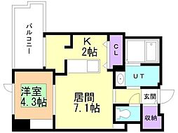 間取図画像 1SLDK