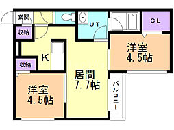 ＶＩＬＬＡ　ＭＴ　ＨＩＲＡＧＩＳＨＩ 4階