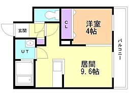 札幌市営東豊線 美園駅 徒歩4分 3階/-