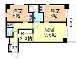 アムール平岸 7階