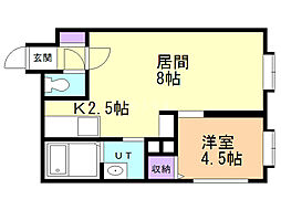 ロワ・ボヌール 4階