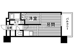 イリオス中島公園 1LDKの間取図画像
