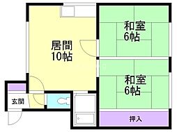 まるいマンション 2階