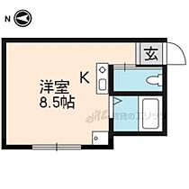 アンダーフォレスト 3-B ｜ 京都府京都市北区大北山原谷乾町（賃貸アパート1R・3階・18.00㎡） その2