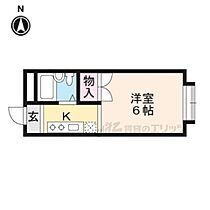 パインヒルハイツ 12 ｜ 京都府亀岡市曽我部町南条下河原（賃貸マンション1R・1階・18.00㎡） その2