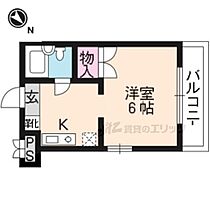 京都府京都市西京区嵐山中尾下町（賃貸マンション1K・4階・20.00㎡） その2