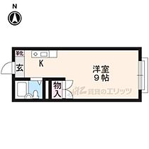 京都府京都市右京区嵯峨苅分町（賃貸アパート1R・2階・18.63㎡） その2