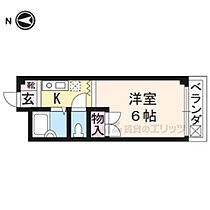 グレース嵯峨 301 ｜ 京都府京都市右京区嵯峨天龍寺椎野町（賃貸マンション1K・3階・17.82㎡） その2