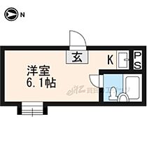 京都府京都市右京区太秦青木元町（賃貸マンション1R・3階・10.19㎡） その2