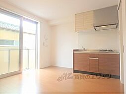 サンパティック花園駅前 202 2階1LDKのリビング/ダイニング