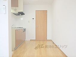 JR山陰本線 太秦駅 徒歩10分の賃貸アパート 2階ワンルームのリビング/ダイニング