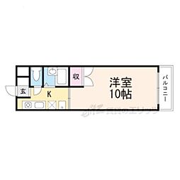 メゾン・ド・プレミール 1Kの間取図画像