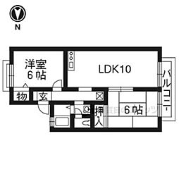 WIN68 2LDKの間取図画像