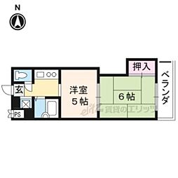 ラセットアベニュー 2Kの間取図画像