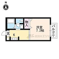 滋賀県大津市弥生町（賃貸アパート1K・2階・19.24㎡） その2