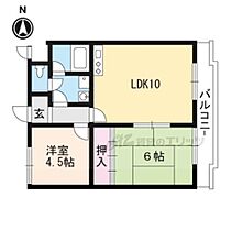 リレイシャン志賀 201 ｜ 滋賀県大津市勧学1丁目（賃貸マンション2LDK・2階・51.84㎡） その2