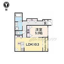 滋賀県甲賀市信楽町長野（賃貸アパート1LDK・1階・50.58㎡） その2