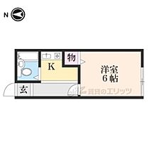 滋賀県大津市平津1丁目（賃貸アパート1K・2階・21.20㎡） その2