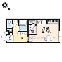 滋賀県彦根市高宮町（賃貸アパート1K・2階・22.70㎡） その2